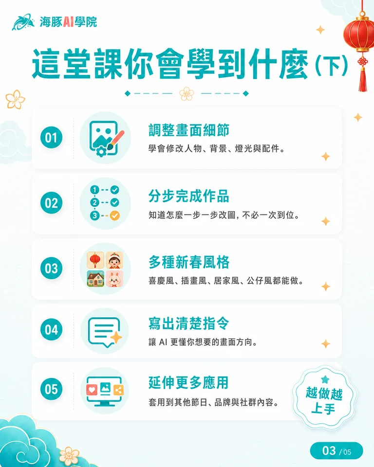按住拖曳可調整圖片順序